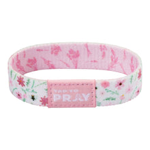 Load image into Gallery viewer, TAP TO PRAY™ WRISTBANDS -  MEADOWS - WHITE
