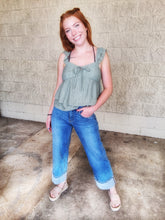 Load image into Gallery viewer, FLYING MONKEY MOORLAND CUFF WIDE LEG JEANS

