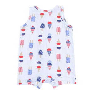 ICE CREAM SLEEVELESS ROMPER