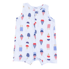 Load image into Gallery viewer, ICE CREAM SLEEVELESS ROMPER
