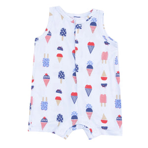 ICE CREAM SLEEVELESS ROMPER