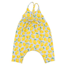 Load image into Gallery viewer, LEMONS TIE BACK ROMPER
