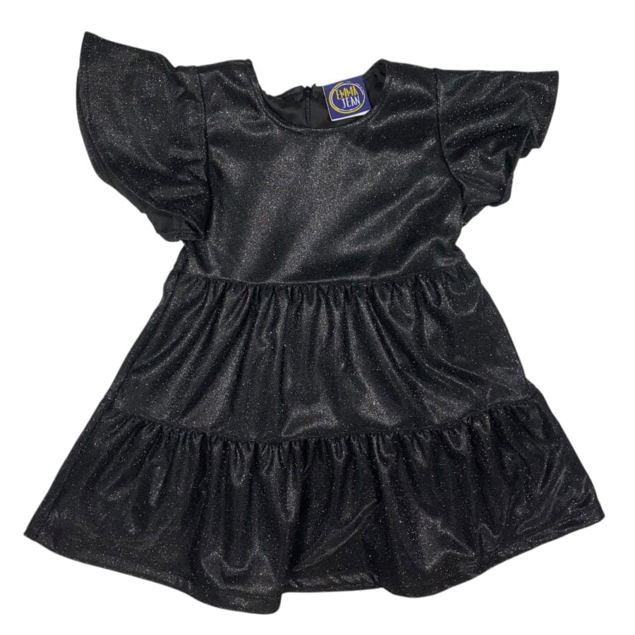 CHEYENNE BLACK SPARKLE DRESS
