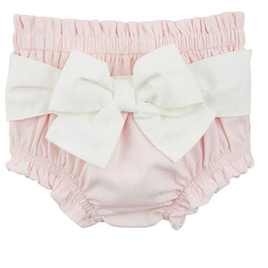 PINK BOW DIAPER COVER