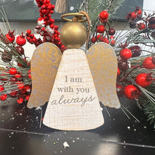 Load image into Gallery viewer, ANGEL SHAPE BEREAVEMENT MESSAGE ORNAMENT
