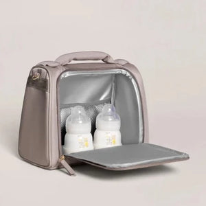 INSULATED BOTTLE BAG - TAUPE