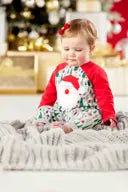 Load image into Gallery viewer, SANTA INFANT FAMILY PJ -ONE PIECE
