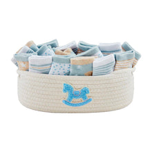 Load image into Gallery viewer, MUD PIE BLUE BABY SOCKS
