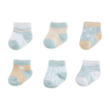 Load image into Gallery viewer, MUD PIE BLUE BABY SOCKS
