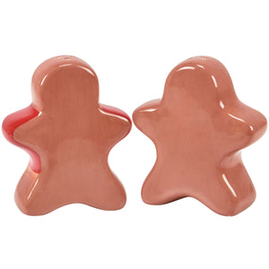 SALT & PEPPER SET GINGERBREAD