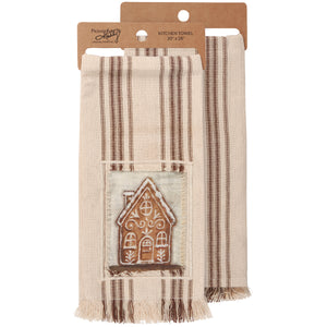 KITCHEN TOWEL GINGERBREAD HOUSE