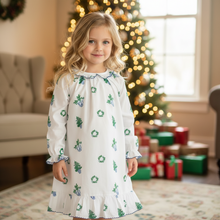 Load image into Gallery viewer, TREE PRINT GOWN
