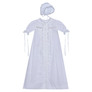 LYDIA WHITE CHRISTENING GOWN