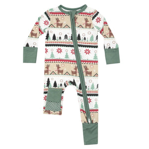 REINDEER 2 WAY ZIPPER ROMPER