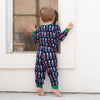 KIDS NUTCRACKER PAJAMAS - NAVY