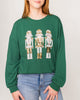 SEQUIN ALPINE NUTCRACKER SWEATSHIRT