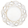 13" ZAMORA CHARGER - ANTIQUE WHITE