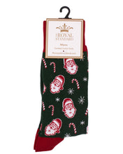 Load image into Gallery viewer, MEN'S CANDY CANE SOCKS
