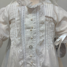 Load image into Gallery viewer, LYDIA WHITE CHRISTENING GOWN

