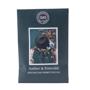 AMBER & EMERALD SCENTED SACHETS