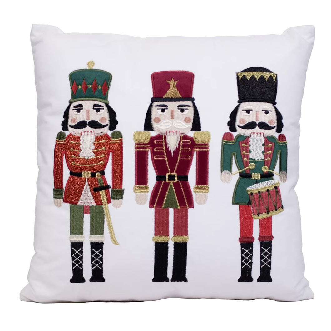 TRIO NUTCRACKER PILLOW