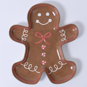 GINGERBREAD MAN PLATTER