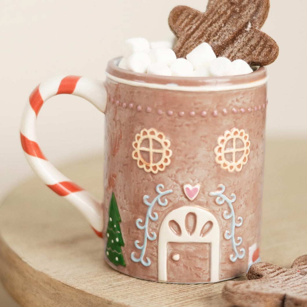 GINGERBREAD HOUSE MUG