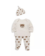 Load image into Gallery viewer, 3 PC. FOOTED BEAR SET
