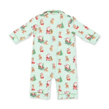 Load image into Gallery viewer, VINTAGE REINDEER &amp; SANTA ROMPER
