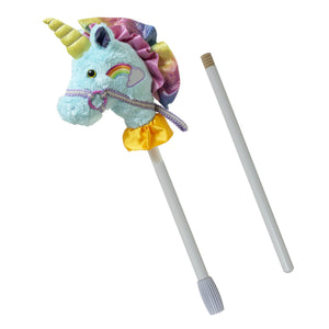 STICK FANCY PRANCER UNICORN STICK HORSE