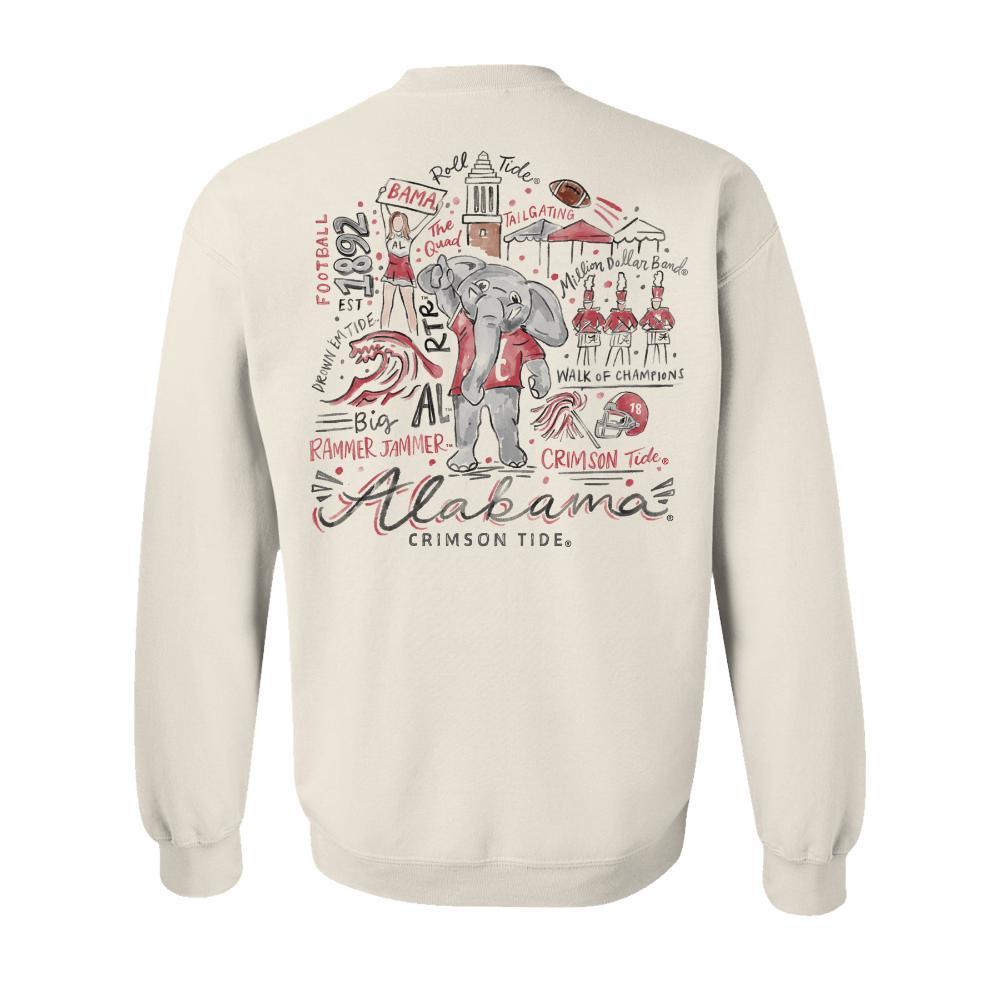 BIG AL COLLAGE SWEATSHIRT