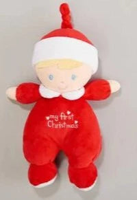 9" MY FIRST CHRISTMAS BABY DOLL