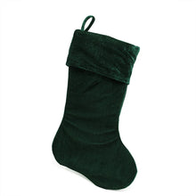 Load image into Gallery viewer, GREEN VELVET STOCKING

