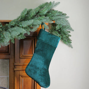 GREEN VELVET STOCKING