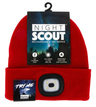 Load image into Gallery viewer, RECHARGEABLE LED BEANIE-OWN THE NIGHT
