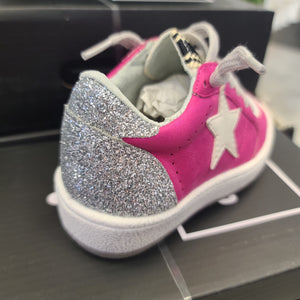 PAZ TODDLER SNEAKERS - HOT PINK