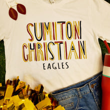 Load image into Gallery viewer, SUMITON CHRISTIAN VARSITY TEE
