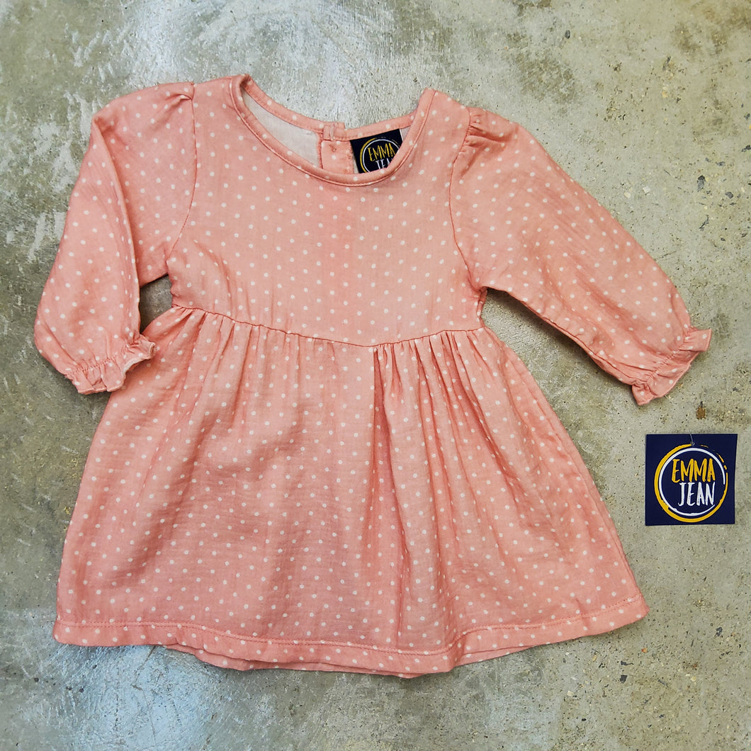 LILY PINK DOT DRESS