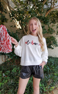 ALABAMA TINSEL SWEATSHIRT