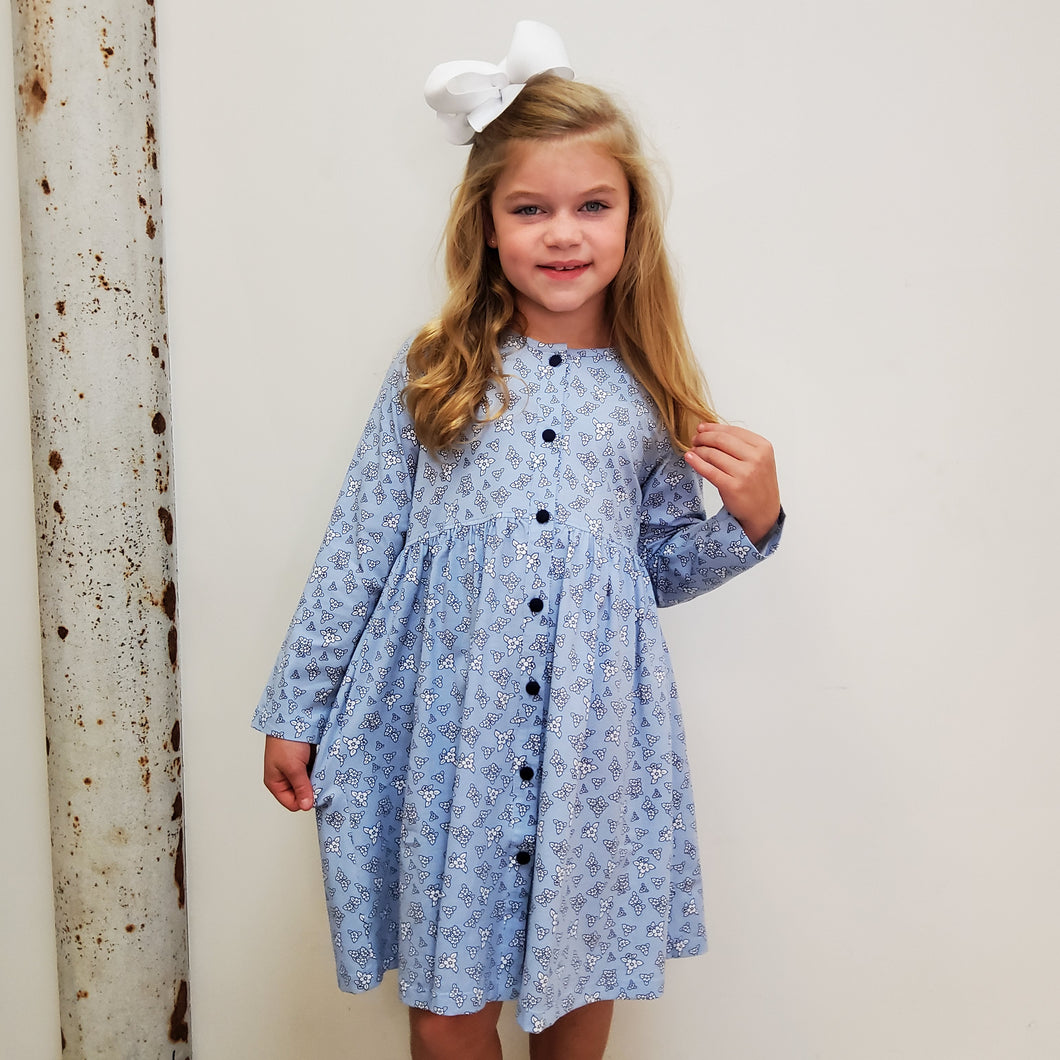 BONNY BUTTON DRESS