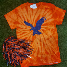 Load image into Gallery viewer, GLITTER EAGLE TIE-DYE TEE
