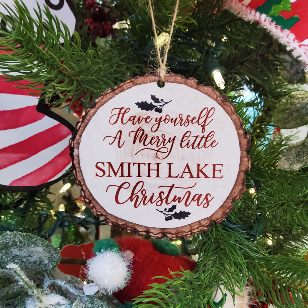 SMITH LAKE CHRISTMAS ORNAMENT