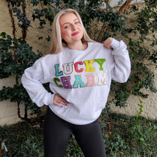 Load image into Gallery viewer, LUCKY CKARM CHENILLE SWEATSHIRT
