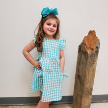 Load image into Gallery viewer, HARLEY DRESS - TURQUOISE
