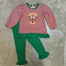 Load image into Gallery viewer, REINDEER RUFFLE PANT SET
