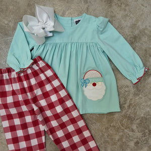 JOLLY SANTA GIRL PANT SET