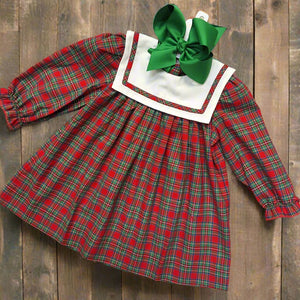 NOEL PLAID DRESS