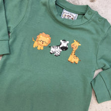 Load image into Gallery viewer, SAFARI APPLIQUE BOYS ROMPER
