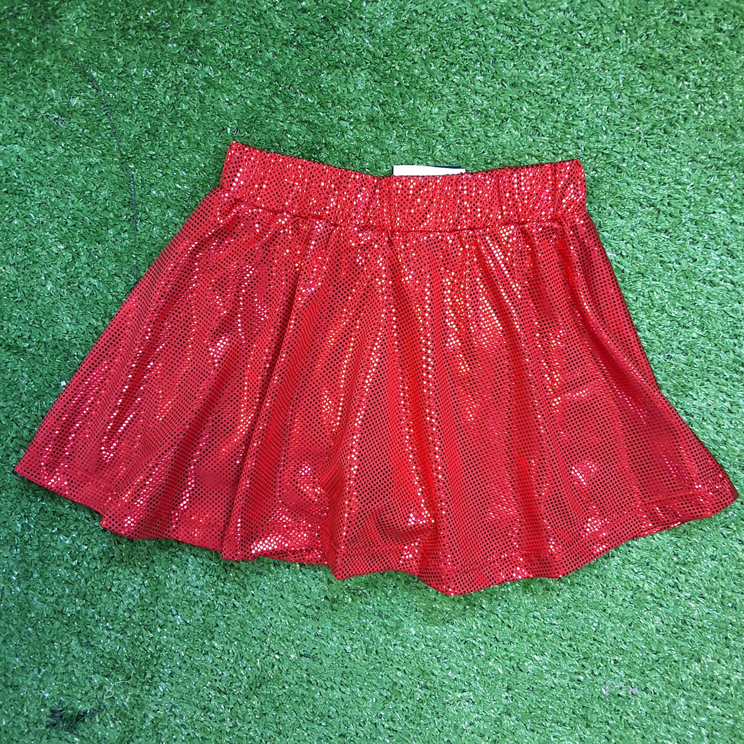 BLAKELY SKORT RED SPARKLE