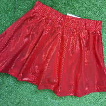 Load image into Gallery viewer, BLAKELY SKORT RED SPARKLE
